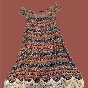 Girls print dress